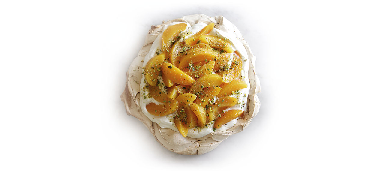 taste-and-flavors-pavlova-poached-peach-wide