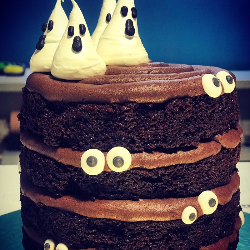 Mini Ghost cake for 5