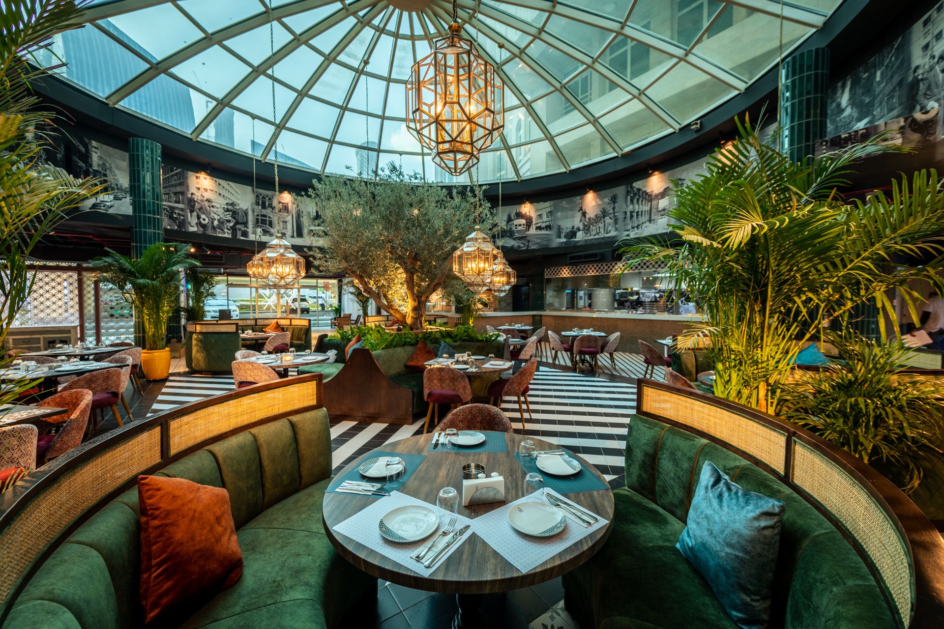 Caf Beiurt An Authentic Lebanese Restaurant With Burj Khalifa View