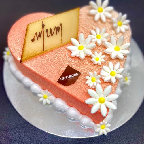 Flocon Coeur de Maman Cake