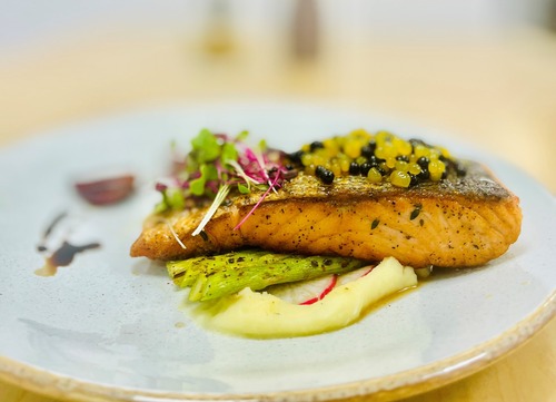 Check out this Salmon recipe by Chef Rabih